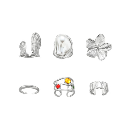 Beautiful Pearl Set with Unique Style