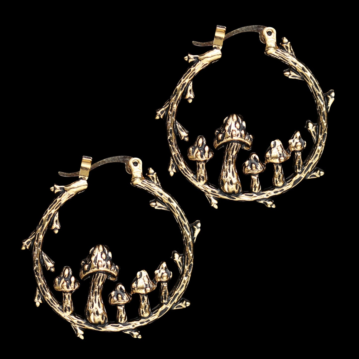 Beautiful Gold Earring with Unique Style