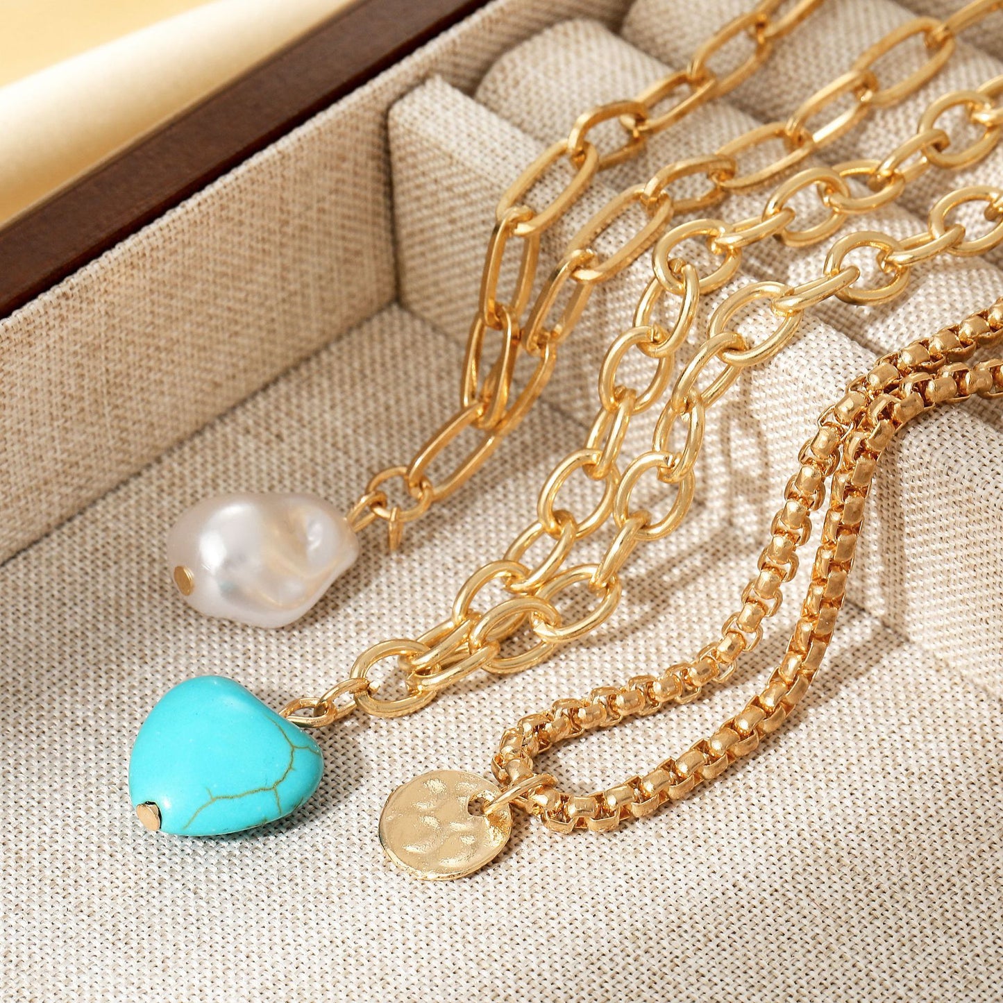 Delicate Artisan Pearl Set