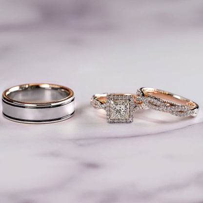 Vintage Handmade Gold Set