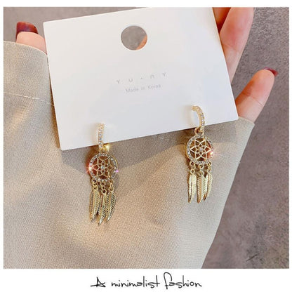 Beautiful Silver Earring with Unique Style