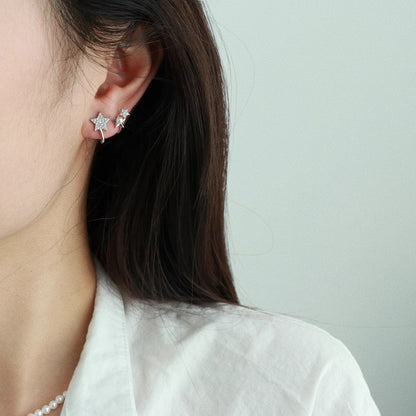 Delicate Artisan Pearl Earring