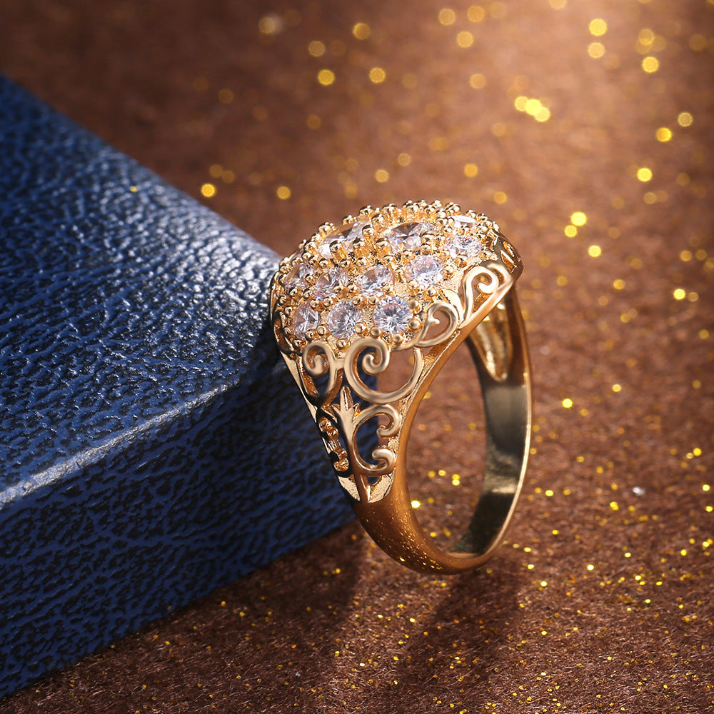 Romantic Gold Ring for Special Moments