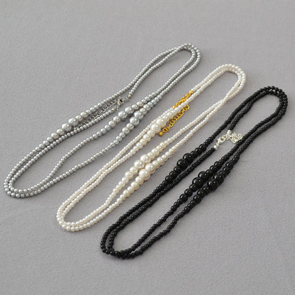Delicate Artisan Pearl Necklace