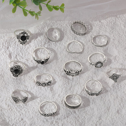 Beautiful Silver Set with Unique Style