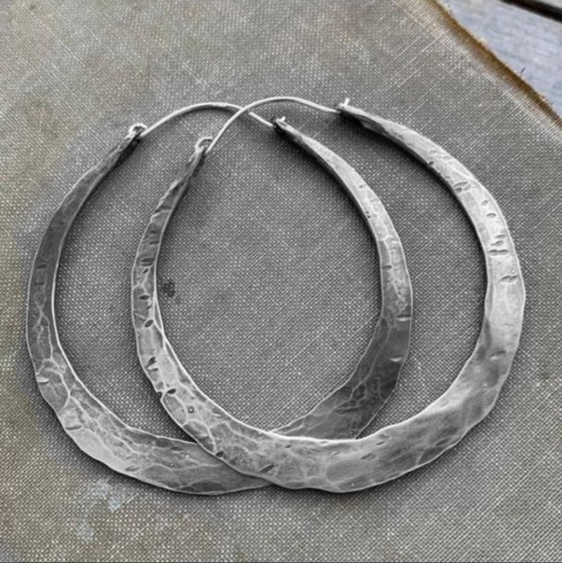 Delicate Artisan Gold Earring