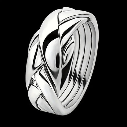 Classic Silver Ring with Timeless Appeal