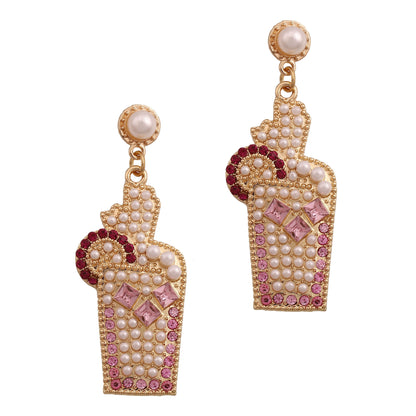 Beautiful Pearl Earring with Unique Style