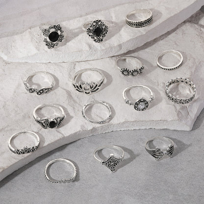 Beautiful Silver Set with Unique Style