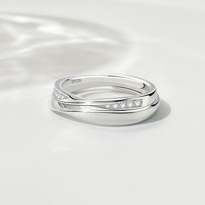 Romantic Silver Ring for Special Moments