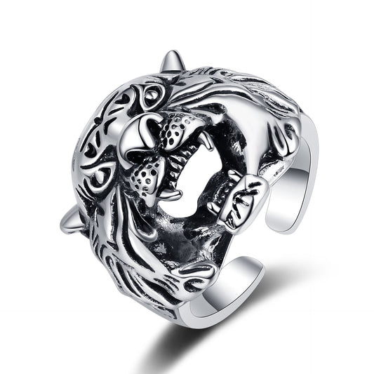 Beautiful Silver Ring with Unique Style