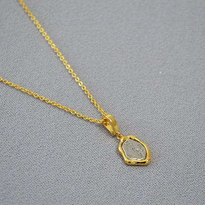 Vintage Handmade Gold Necklace
