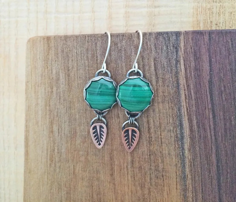 Vintage Handmade Silver Earring