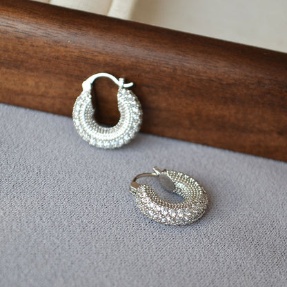 Vintage Handmade Silver Earring
