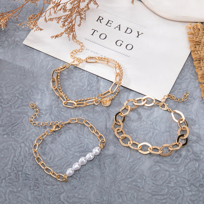 Vintage Handmade Gold Bracelet