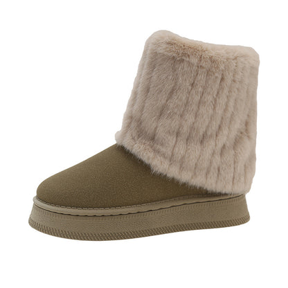 Chic Orthopedic Boots with Unique Design