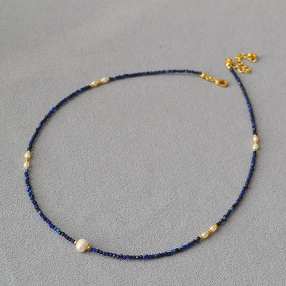 Delicate Artisan Pearl Necklace