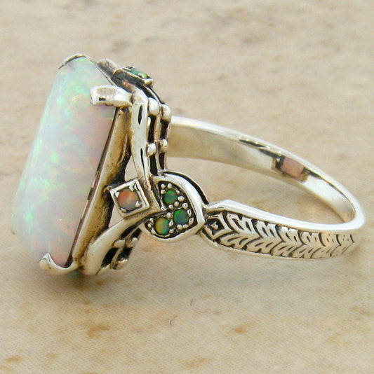 Delicate Artisan Silver Ring
