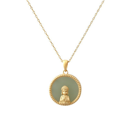 Vintage Handmade Gold Necklace