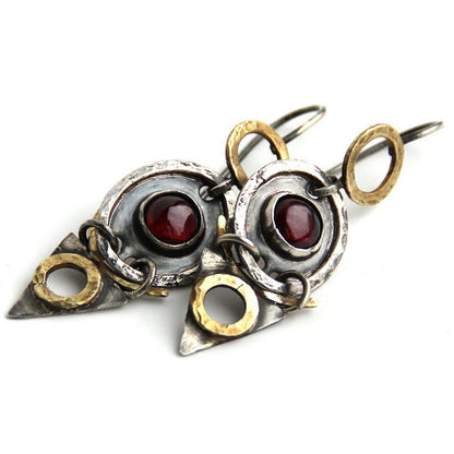 Delicate Artisan Silver Earring