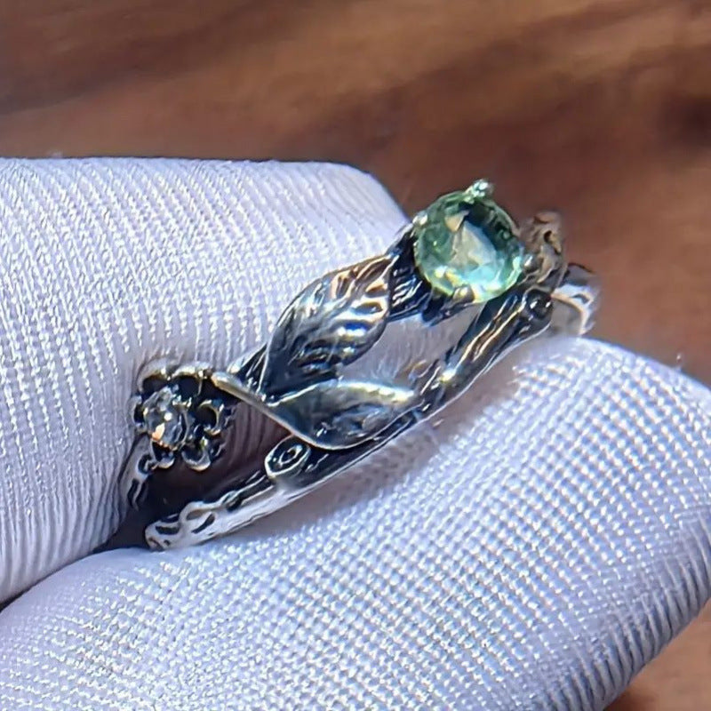 Delicate Artisan Silver Ring