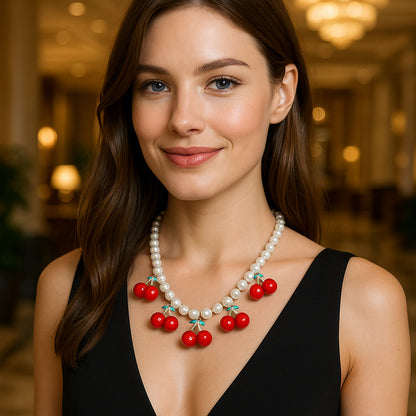 Delicate Artisan Pearl Necklace