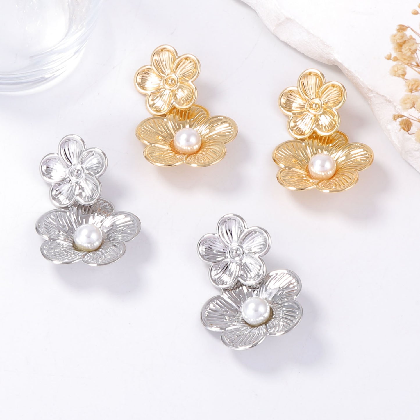Stunning Pearl Earring for Daily Wear