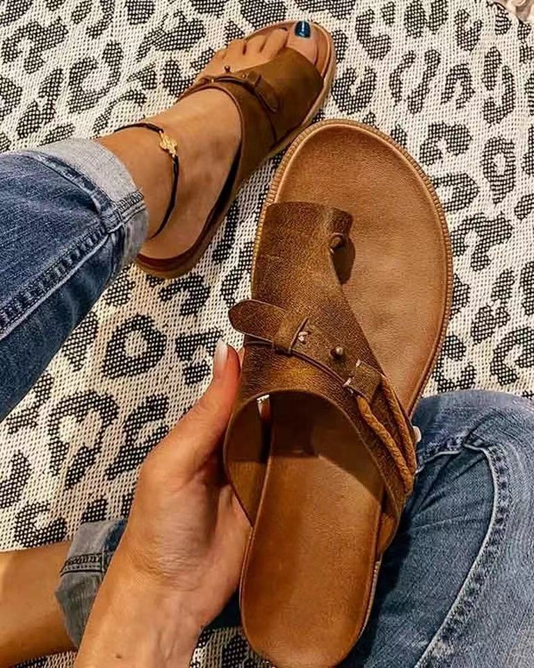 Classic Orthopedic Sandals with Timeless Style