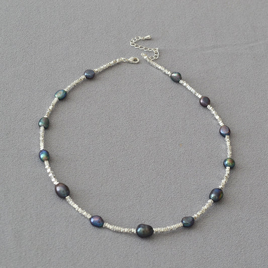 Stunning Silver Necklace for Daily Wear