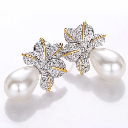Beautiful Pearl Earring with Unique Style
