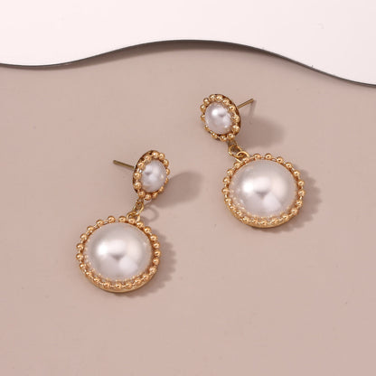 Delicate Artisan Pearl Earring