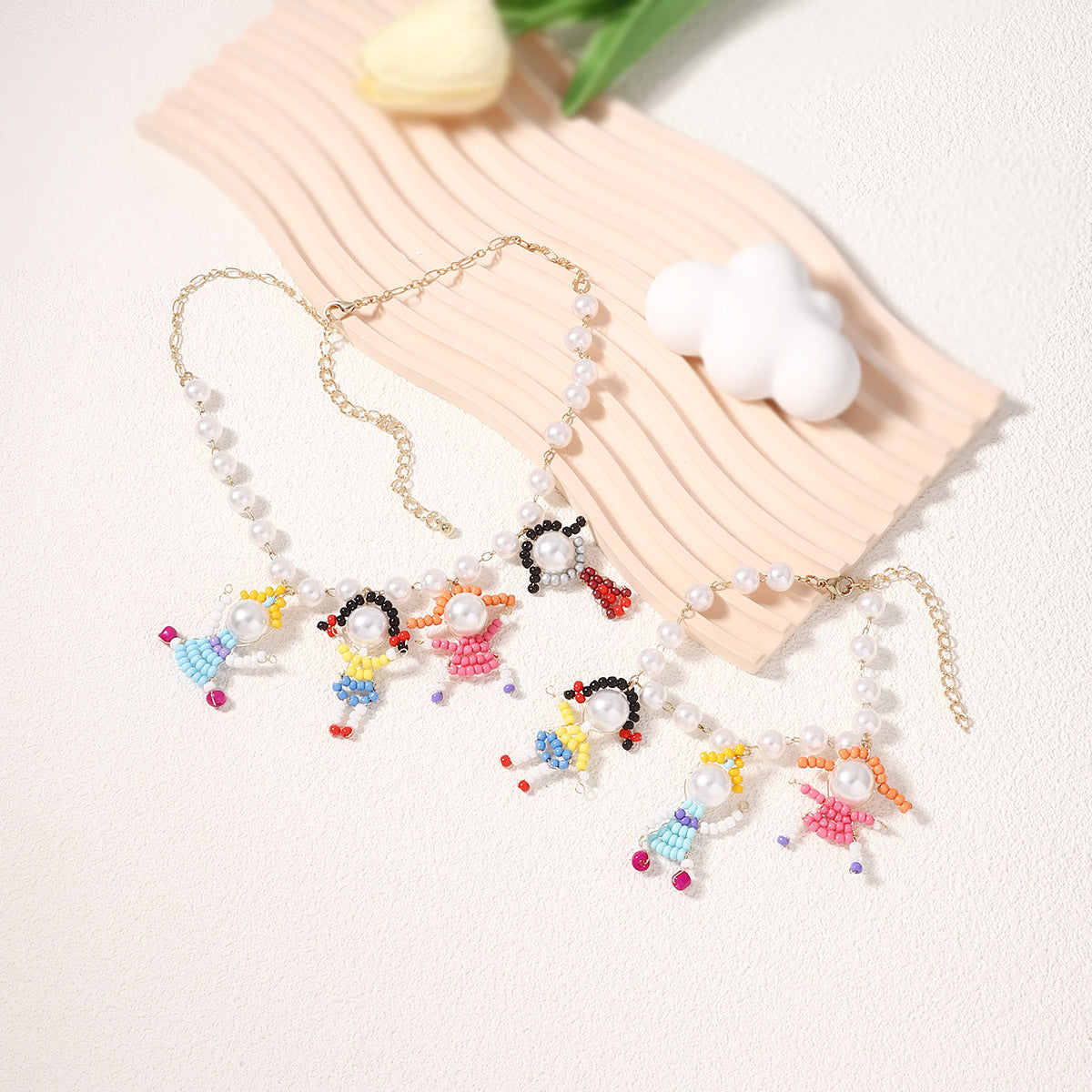 Vintage Handmade Pearl Necklace