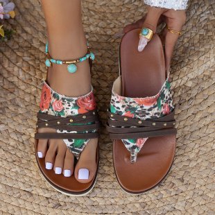 Vintage Inspired Orthopedic Sandals