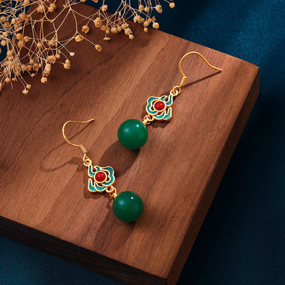 Vintage Handmade Silver Earring