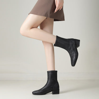 Classic Orthopedic Boots with Timeless Style