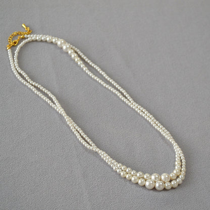Delicate Artisan Pearl Necklace