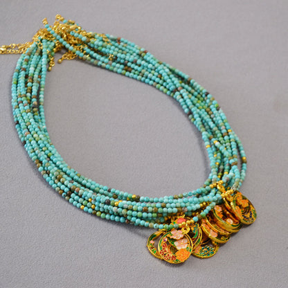 Delicate Artisan Gold Necklace