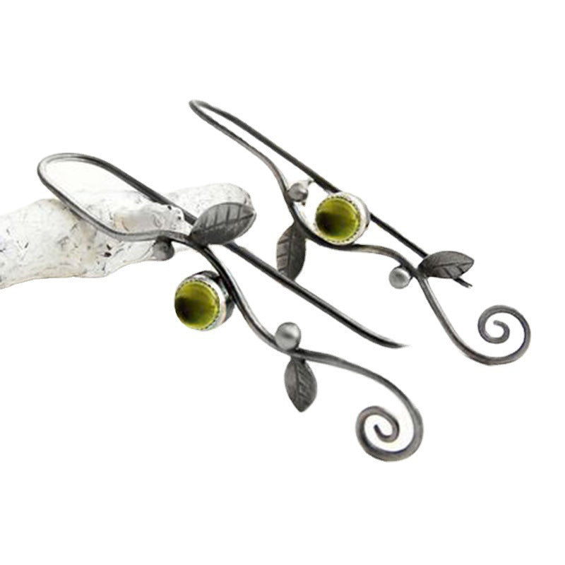 Delicate Artisan Silver Earring