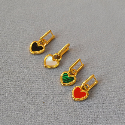 Delicate Artisan Gold Earring