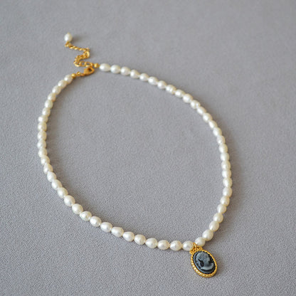 Delicate Artisan Pearl Necklace
