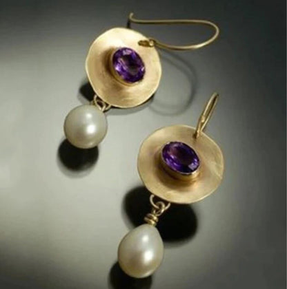 Delicate Artisan Pearl Earring