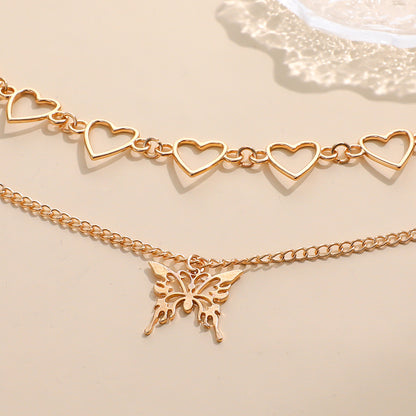 Vintage Handmade Gold Necklace