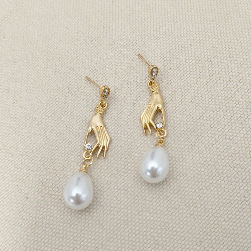 Vintage Handmade Pearl Earring
