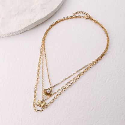 Delicate Artisan Pearl Chain