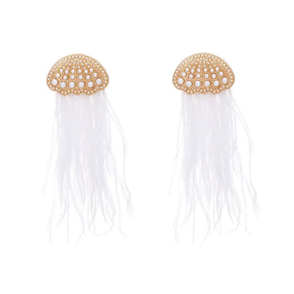 Delicate Artisan Pearl Earring