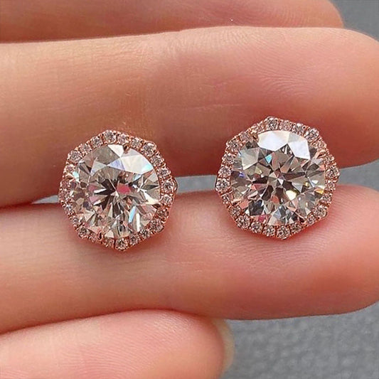 Delicate Artisan Gold Earring