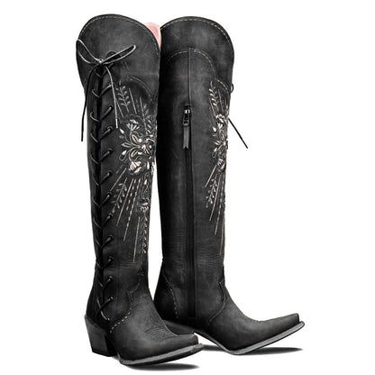 Chic Orthopedic Boots with Unique Design