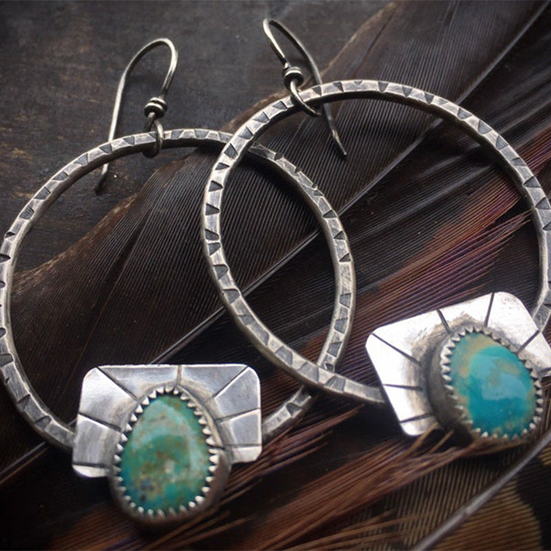 Delicate Artisan Silver Earring