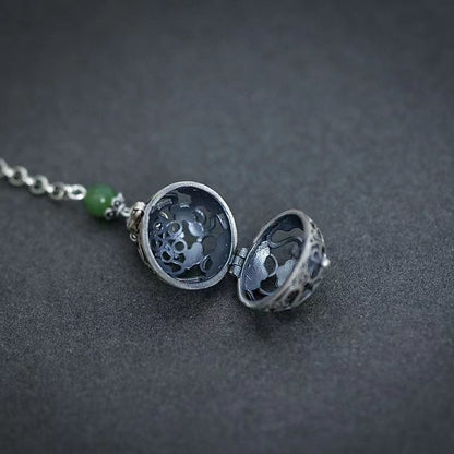 Delicate Artisan Silver Pendant