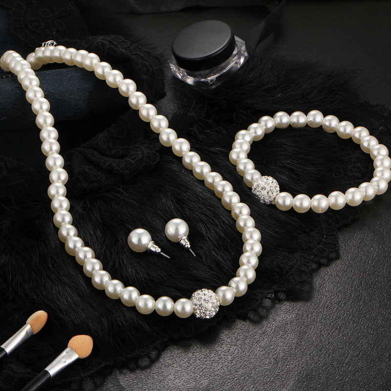 Vintage Handmade Pearl Set